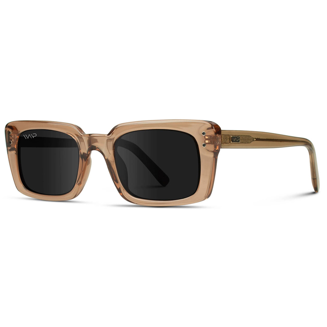 Bridget Square Copper Sunglasses
