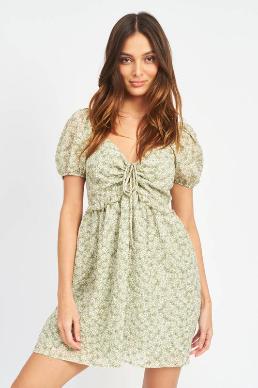 Sage Mini Dress