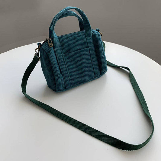 Aria Corduroy Crossbody Bag