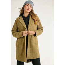 Load image into Gallery viewer, Spencer Plaid Coat
