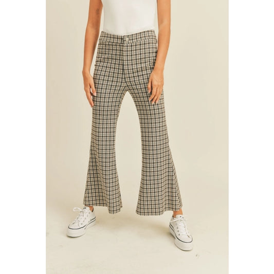 Plaid And Simple Pants