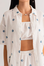 Load image into Gallery viewer, Tulum Embroidered Button Down
