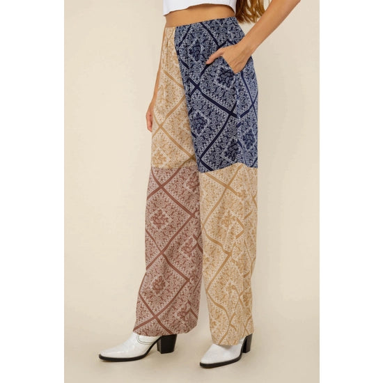 Patchwork Paisley Pant