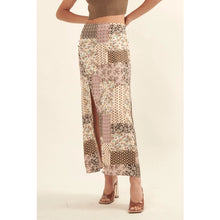Load image into Gallery viewer, Patchwork Maxi Skirt
