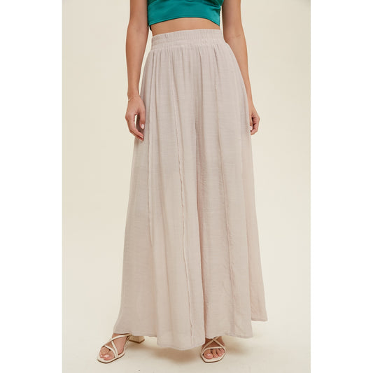Sandbar Wide Leg Pants Champagne