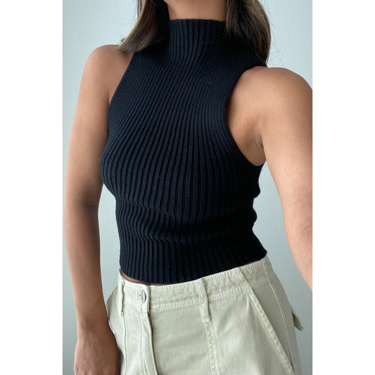 Make It Short Mock Top