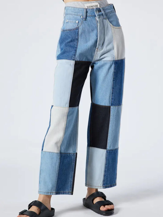 Mollie Colorblock Denim