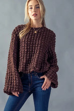 Load image into Gallery viewer, Saylor Waffle Knit Sweater
